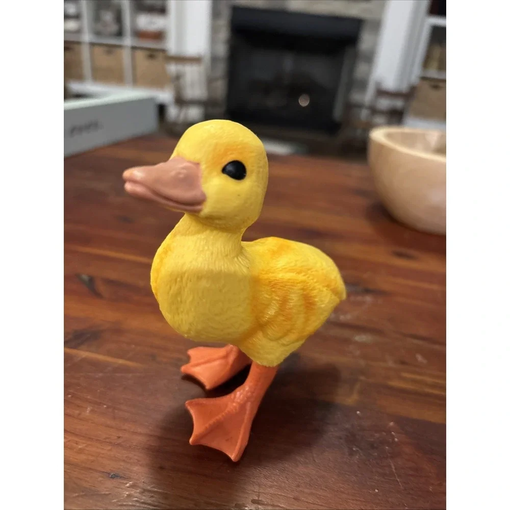 Vintage Yellow Duck Resin